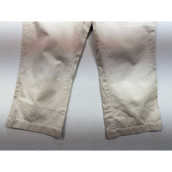 NWT Tommy Hilfiger Womens Cropped Chino Pants Size 10P Beige Casual Summer - Picture 7 of 16